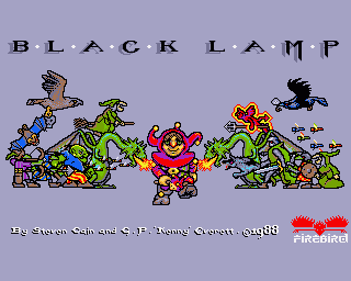 Black Lamp screenshot 4 for Amiga